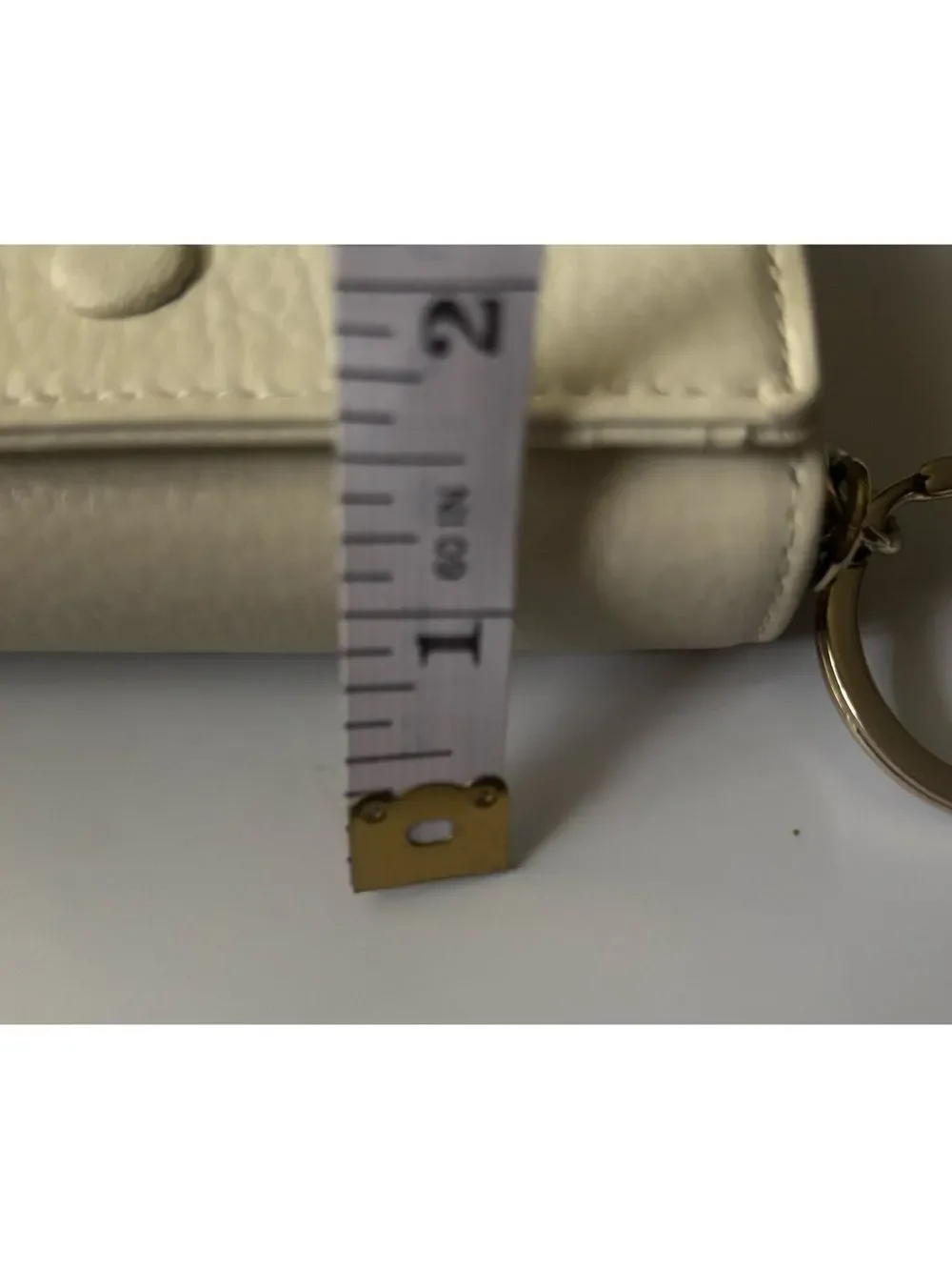 OAD New York Everywhere leather Mini Wallet in Oatmeal